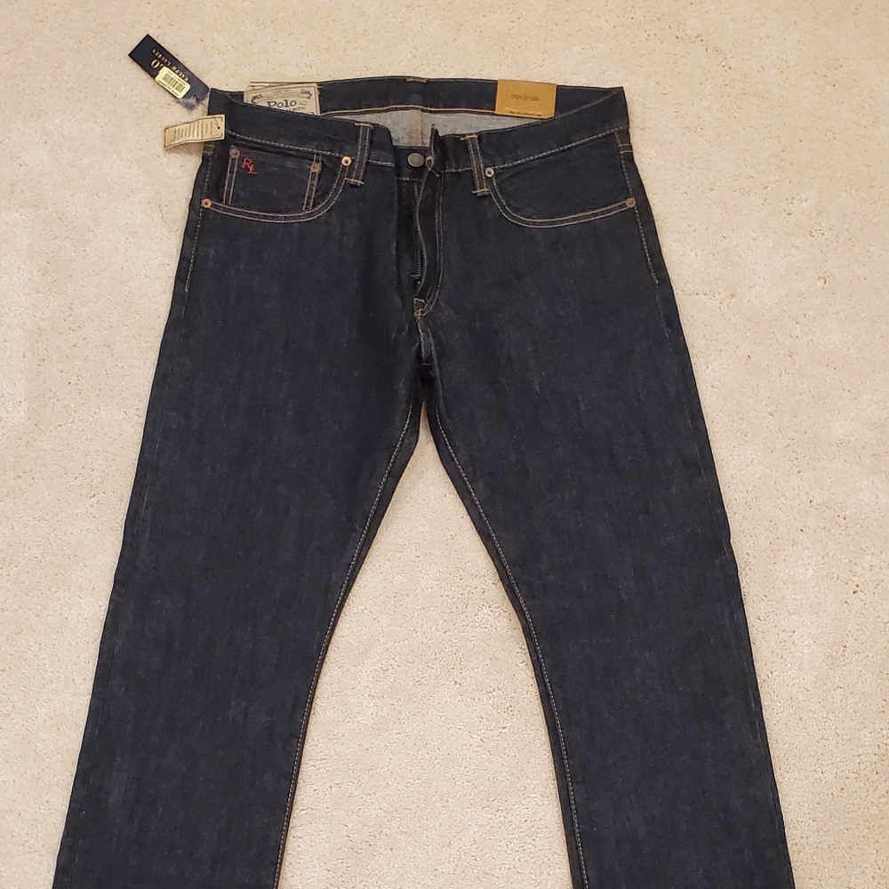 Polo Ralph Lauren Varick Slim Straight Jeans 32X32